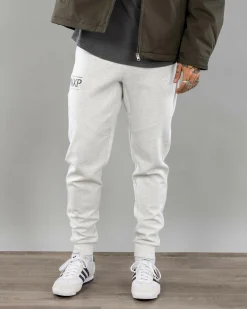 Nena & Pasadena Gambit Slim Track Pants Grey Marle New