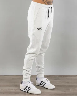 Nena & Pasadena Gambit Slim Track Pants Grey Marle New