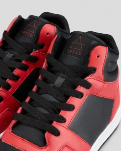 Lucid Gamma 2 High Top Shoes Red/black Online