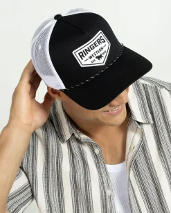 Ringers Western Garage Trucker Cap Black/white Sale