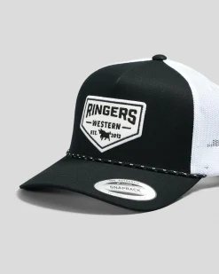 Ringers Western Garage Trucker Cap Black/white Sale