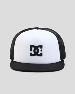 DC Shoes Gas Station Trucker Cap White/black Best