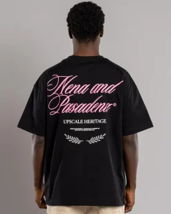 Nena & Pasadena Gentleman Raptor T-Shirt Jet Black