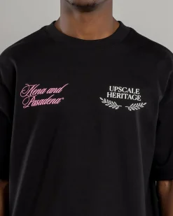 Nena & Pasadena Gentleman Raptor T-Shirt Jet Black