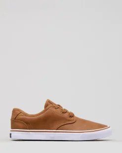 Lucid Geomet Shoes Brown Pu Best