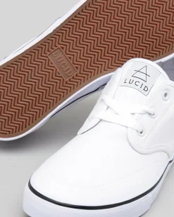 Lucid Geomet Shoes White/white/black New