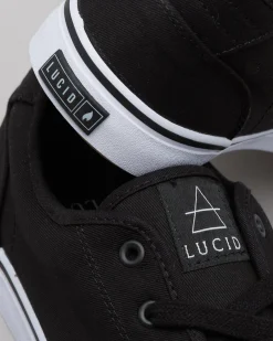 Lucid Geomet Shoes Black/white Best