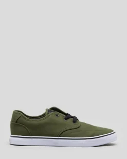 Lucid Geomet Shoes Dark Olive/black Outlet
