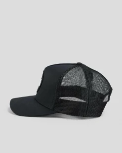 Brixton Gibson Trucker Cap Black/black Sale
