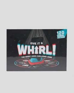 Get It Now Give it a Whirl Game Black Clearance