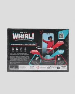 Get It Now Give it a Whirl Game Black Clearance