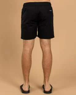 Salty Life Glint Elastic Waist Shorts Black Best