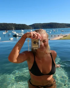 Get It Now Glitter Underwater Camera Gold Best