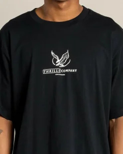 Thrills Glory Merch Fit T-Shirt Washed Black Online