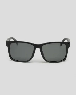 Carve Goblin XL Polarised Sunglasses Matte Black / Grey Polar New