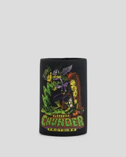 Frothies God of Chunder Stubby Cooler Black Best