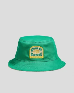 Frothies Goon State Champions Reversible Bucket Hat Green Clearance