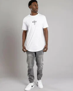 Kiss Chacey Grasp Dual Curve T-Shirt White Hot