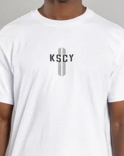 Kiss Chacey Grasp Dual Curve T-Shirt White Hot