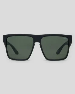 Liive Greed Polarised Sunglasses Matt Black Polar Discount