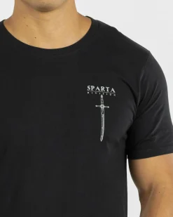 Sparta Grip T-Shirt Black Best