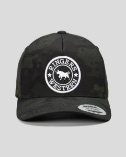 Ringers Western Grover Baseball Cap Black/camo Hot
