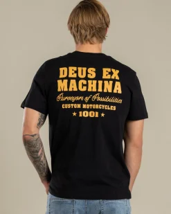 Deus Ex Machina Gumshoe T-Shirt Black Online