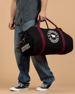 Ringers Western Gundagai Duffle Bag Black/maroon Discount