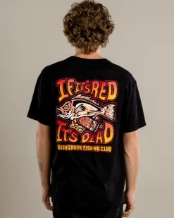 Bush Chook Gutted T-Shirt Black Best