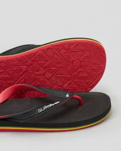 Quiksilver Haleiwa Thongs Black 3 New