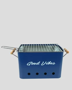 Get It Now Hamptons Charcoal Portable Beach BBQ Navy Outlet