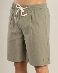Lucid Harmonic Walk Shorts Olive Clearance