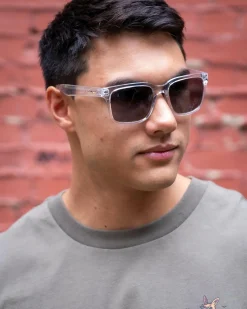 Carve Havana Polarised Sunglasses Clear Clearance