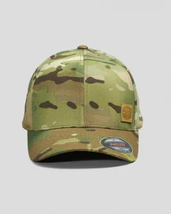 Dexter Heavy Duty Flexfit Cap Woodland Camo Best