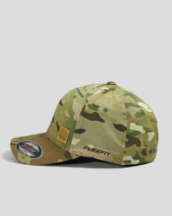 Dexter Heavy Duty Flexfit Cap Woodland Camo Best