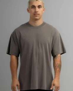 AS Colour Heavy Faded T-Shirt Faded Grey