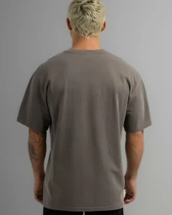 AS Colour Heavy Faded T-Shirt Faded Grey