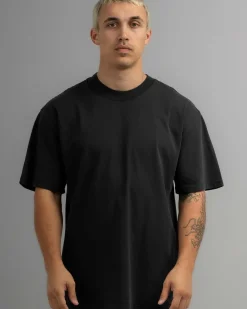 AS Colour Heavy Faded T-Shirt Faded Coal Discount
