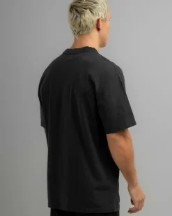 AS Colour Heavy Faded T-Shirt Faded Coal Discount