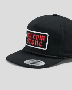 Volcom Heavy Tone Snapback Cap Black Online