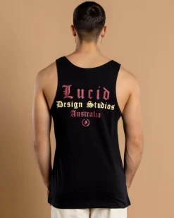 Lucid Hellion Singlet Black Discount