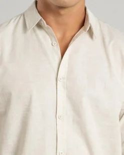 Skylark Hemp Long Sleeve Shirt Natural Outlet