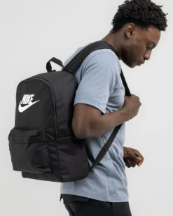 Nike Heritage Backpack Black/black/white Online