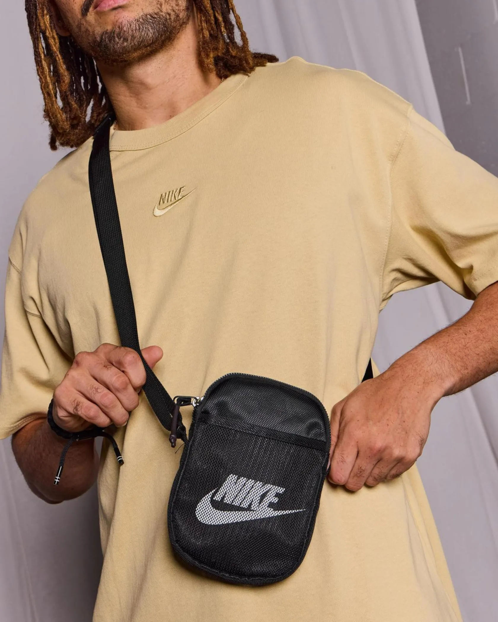 Nike Heritage Crossbody Bag Black/black/white Hot