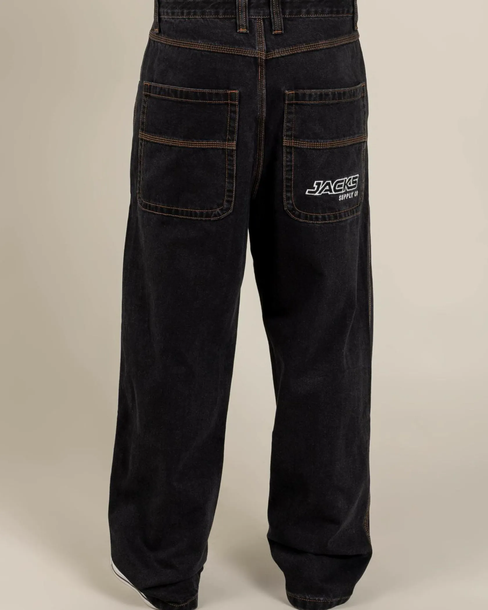 Jacks Heritage Jeans Washed Black New