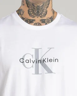 Calvin Klein Hero Monologo T-Shirt Brilliant White Clearance