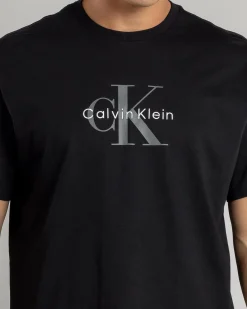 Calvin Klein Hero Monologo T-Shirt Black New