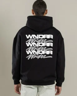 Wndrr Hex Hoodie Black Discount