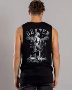 Dexter High Calibre Muscle Tank Black Sale