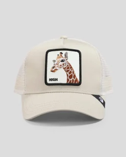 Goorin Bros High Truckin Trucker Cap Khaki Discount